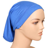 2019 Muslim Hijab Jersey Scarf Soft Solid Shawl Headscarf foulard femme musulman Islam Clothing Arab Wrap Head Scarves hoofddoek