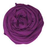 2019 Muslim Hijab Jersey Scarf Soft Solid Shawl Headscarf foulard femme musulman Islam Clothing Arab Wrap Head Scarves hoofddoek