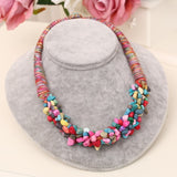 2019 NEW fashion necklace collar Flower Necklaces & Pendants trendy choker chunky metal chain statement simulated pearl necklace