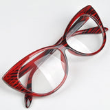 2019 New Cute Lovely Cat Eye Glasses Frame Women Fashion Glasses Female Eyewear Accessories oculos de sol feminino #H1018