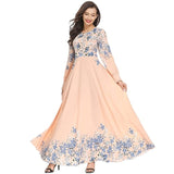 2019 Womens Muslim Loose Solid Color Robe Clothing Abaya Islamic Arab Kaftan islamic clothing caftan marocain abaya turkey