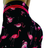 2019 black Flamingo high waist legging push up leggings for women's legins fitness leggins gymshark legging Sexy wish steampunk