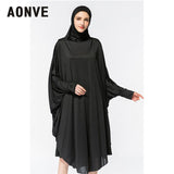 Aonve Hijab Abaya Women Islamic Body Head Covering Kaftan Muslim Eid Festival Prayer Clothing Femme Formal Robe Musulmane Caftan