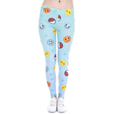Brand New Fashion Women Leggings Unicorn And Sweets Printing leggins Fitness legging Sexy High waist Woman pants