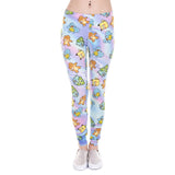 Brand New Fashion Women Leggings Unicorn And Sweets Printing leggins Fitness legging Sexy High waist Woman pants