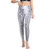 CHRLEISURE Printing Fitness Leggings Women Fashion Polyester Ankle-Length Pants Snake Skin Push Up Keep Slim Women Legging