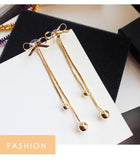 Classic Rhinestone  Geometric Women Dangle Earrings Long Asymmetrical Earrings Earrings For Women Drops Earrings