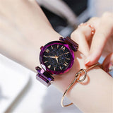 Dropshipping Luxury Women Watches Magnetic Starry Sky Female Clock Quartz Wristwatch Fashion Ladies Wrist Watch Relogio Feminino