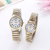 Fashion Watch For Women Luxury Ladies Wrist Watches Quartz Clock Male Watches For Couples Elastic Band Watch Daily Wear Gifts