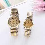 Fashion Watch For Women Luxury Ladies Wrist Watches Quartz Clock Male Watches For Couples Elastic Band Watch Daily Wear Gifts