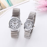 Fashion Watch For Women Luxury Ladies Wrist Watches Quartz Clock Male Watches For Couples Elastic Band Watch Daily Wear Gifts