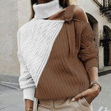 Gold Hands Autumn Winter turtleneck cotton sweater street Knitwear casual brand Sweater Women Fashion long sleeve Pullovers