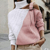 Gold Hands Autumn Winter turtleneck cotton sweater street Knitwear casual brand Sweater Women Fashion long sleeve Pullovers