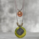 Handmade Unicorn Necklace Neck Chain Zinc Alloy Coin Necklace Fashion Jewelry For Women Accessories Statement Necklace 6*8cm