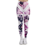 Hot Sales Women Legging Gradient Printing Leggins Slim High Elasticity Legins Fitness Leggings Female Pants