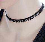 Hot Selling Vintage Necklace Collier Femme Lace Tattoo Choker Necklace Simple Gothic Punk Boho Jewelry Collares Y Gargantillas