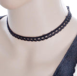 Hot Selling Vintage Necklace Collier Femme Lace Tattoo Choker Necklace Simple Gothic Punk Boho Jewelry Collares Y Gargantillas
