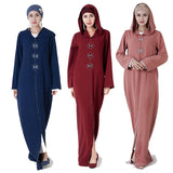 Kaftan Abaya Dubai Turkey Muslim Hijab Dress Women Abayas Tesettur Elbise Prayer Turkish Islamic Clothing Robe Djellaba Femme