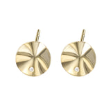 Korean Bump Earings 925 Sterling Silver Earrings For Woman Gold Female Earring Charm Jewellery pendientes plata de ley 925 mujer