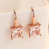 Korean Temperament Rose Gold Luxury Brand Jewelry Women Trendy Summer Accessories Ear Hook 100% 925 Sterling Silver Earing