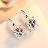 Korean Temperament Rose Gold Luxury Brand Jewelry Women Trendy Summer Accessories Ear Hook 100% 925 Sterling Silver Earing