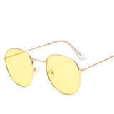 LeonLion 2019 Luxury Mirror Sunglasses Women/Men Brand Designer Glasses Lady Round Sun Glasses Street Beat Oculos De Sol Gafas