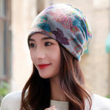 LongKeeper 6 Colors Women Beanies Caps Spring Women Beanie Hat For Women Caps 3 Way To Wear Bonnet