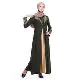 MISSJOY Dubai kaftan Dress Muslim Party Abaya Women Arabic Lace Cardigain Patchwork turkey Islam Prayer caftan marocain dresses