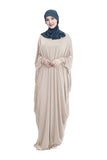 Muslim dress Casual Loose Bat Sleeve Middle Eastern Robe Dress islamic clothing dubai abaya 126