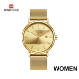 NAVIFORCE Women Watches Top Brand Luxury Waterproof Women Watch Fashion Couple Watch Bracelet watches donna orologio reloj mujer