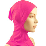 New Under Scarf Hat Cap Bone Bonnet Hijab Islamic Head Wear Neck Cover Muslim