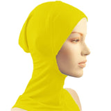 New Under Scarf Hat Cap Bone Bonnet Hijab Islamic Head Wear Neck Cover Muslim