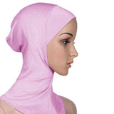 New Under Scarf Hat Cap Bone Bonnet Hijab Islamic Head Wear Neck Cover Muslim