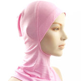 New Under Scarf Hat Cap Bone Bonnet Hijab Islamic Head Wear Neck Cover Muslim