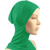 New Under Scarf Hat Cap Bone Bonnet Hijab Islamic Head Wear Neck Cover Muslim