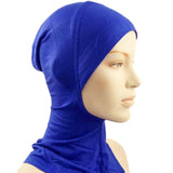 New Under Scarf Hat Cap Bone Bonnet Hijab Islamic Head Wear Neck Cover Muslim