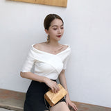 Off shoulder sweater sexy knitted sweater women winter 2018 christmas jumper boat neck women pullovers and sweaters KK2626