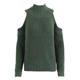 Off shoulder sweater sexy knitted sweater women winter 2018 christmas jumper winter tops women pullovers and sweaters KK2529