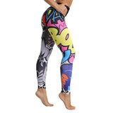 Puimentiua Women Printed Leggings Fitness Slim Workout Leggings Trousers For Women Fashion High Waist Leggings Clothing Mujer