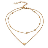 QCOOLJLY 1pc Rose Gold Silver Color Crystal Butterfly Pendant Choker Necklace For Women Good Quality Short Jewelry Best Selling