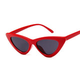 Small Cat Eye Ladies Sunglasses Red Black Frame Women Brand Designer Sun Glasses for Women Vintage Sexy Eyewear Shades UV400