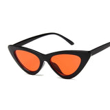 Small Cat Eye Ladies Sunglasses Red Black Frame Women Brand Designer Sun Glasses for Women Vintage Sexy Eyewear Shades UV400