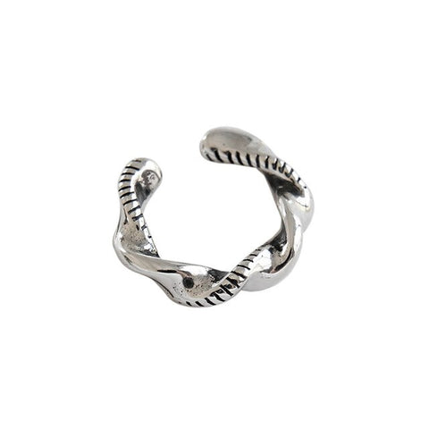 Vintage 925 Sterling Silver No Ear Piercing Personality Popular Open Clip Fashion Jewelry Joyas De Plata Aretes De Clip