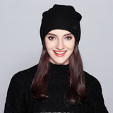 Warm Beanie 2019 Fashion Autumn Hats For Women Winter Brand New Lattice Cotton Knitted Hat Female Skullies Beanies Lady Bonnet