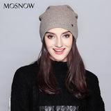 Warm Beanie 2019 Fashion Autumn Hats For Women Winter Brand New Lattice Cotton Knitted Hat Female Skullies Beanies Lady Bonnet