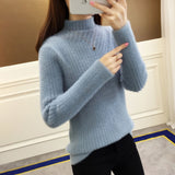 new casual sweater women winter warm pullover korean women clothing knitted sweater female 2019